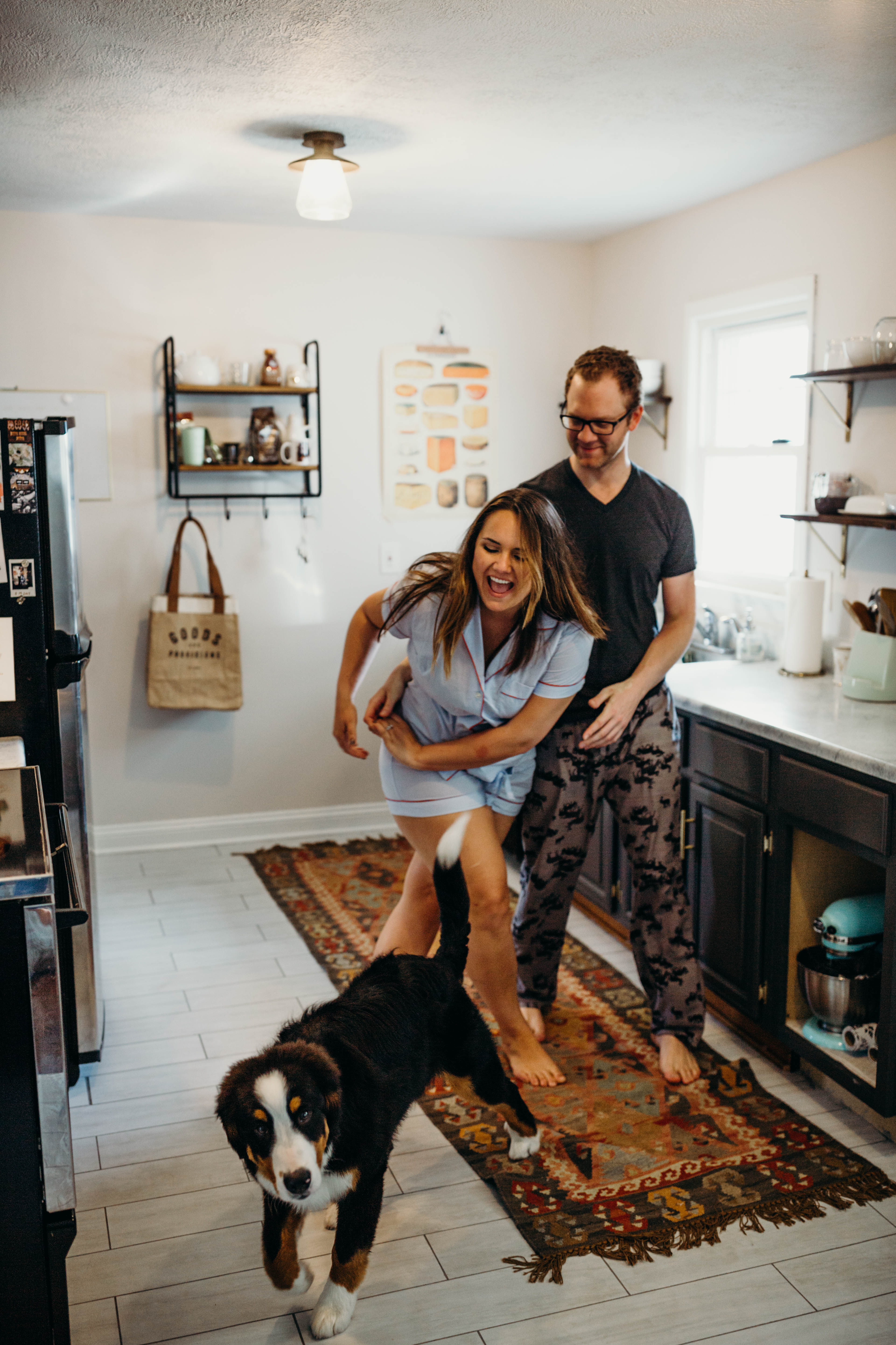 In Home Anniversary Lifestyle Session Cleveland Ohio Lizzie Schlafer Photography Couples Photographer