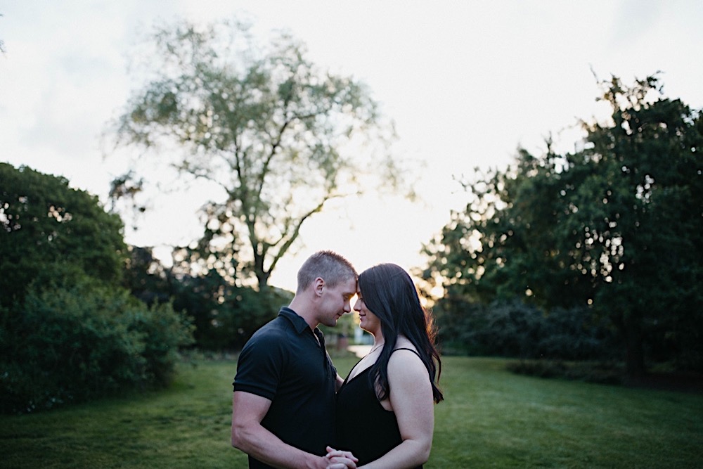 Youngstown Ohio Wedding Photographer Engagement Session Mill Creek Park
