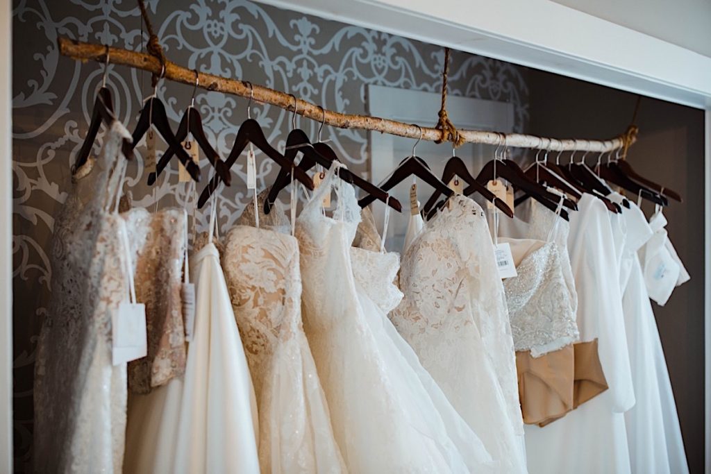 Something White Bridal Gown Boutique Ohio Wedding Photographer Lizzie Schlafer